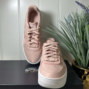 Nike Air Force 1 PLT.AF.ORM Pink Oxford  DJ9946-602 women's size 6.5